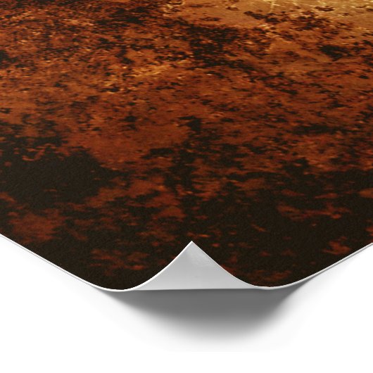 Yeshua, Herr der Erlösung (Aramäisch/Hebräisch) Poster (Ecke)