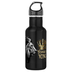 Yeshua ist KING Edelstahlflasche