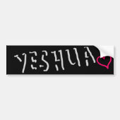 🛻Yeshua (Jesus) Autoaufkleber! 🚕 Autoaufkleber (Vorne)
