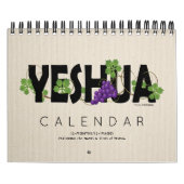 YESHUA Jesus hebräischer jüdischer christlicher Kalender (Titelbild)