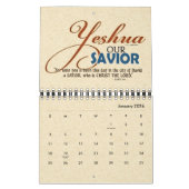 YESHUA Jesus hebräischer jüdischer christlicher Kalender (Jan 2026)