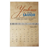 YESHUA Jesus hebräischer jüdischer christlicher Kalender (Jan 2026)