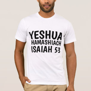 YESHUA JESUS MESSIAH T - Shirt, messianischer T - T-Shirt