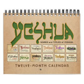 Yeshua Jesus messianisch Kalender (Titelbild)