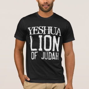 YESHUA LION JUDAH CHRISTLICHE JÜDISCHE T - Shirt