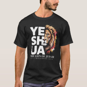 Yeshua Löwe von Juda Jesus Christus Gott Bibelvers T-Shirt