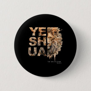 Yeshua, Löwe von Juda, Jesus, Gott, Bibelvers, Off Button