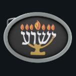 Yeshua Menorah Oval Ovale Gürtelschnalle<br><div class="desc">Ich schuf diese Yeshua Menorah,  weil Yeshua (Jesus) das Licht der Welt ist. Es ist ein großartiger Weg,  Ihren Glauben mit anderen zu teilen.</div>