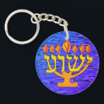 Yeshua Menorah Schlüsselkette Schlüsselanhänger<br><div class="desc">Dieser Yeshua Menorah Schlüsselanhänger wurde auf Anfrage erstellt. Es ist ein großartiges Gesprächsthema für diejenigen,  die gerne ihren Glauben mit anderen teilen.</div>