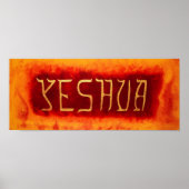 Yeshua print poster (Vorne)