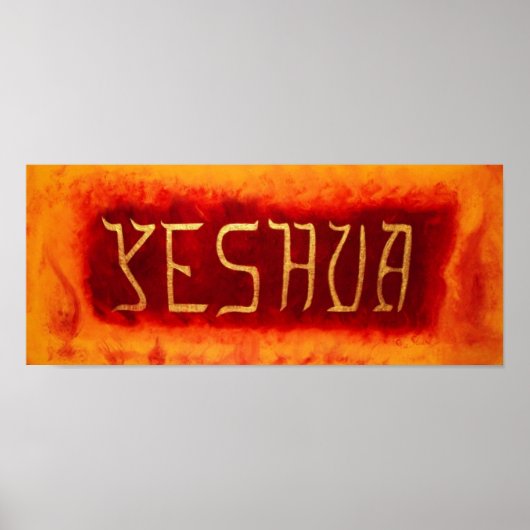 Yeshua print poster (Vorne)