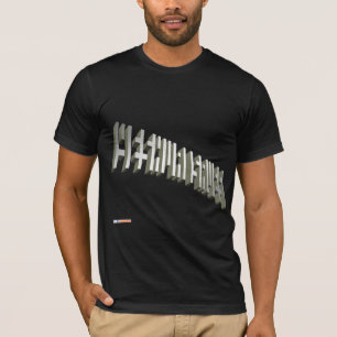 Yeshua rettet T-Shirt Silber 3D-Lettering