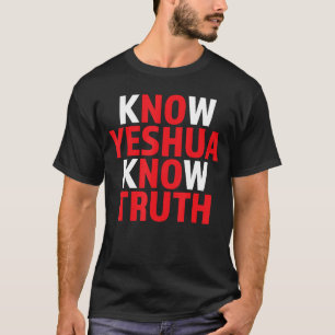 Yeshua Shirt Christlich Faith Hebräischer Name für