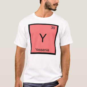 Yessenia Name Chemie Element Periodensystem T-Shirt