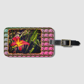 Yesterday Day Lily After The Rain Flower Gepäckanhänger