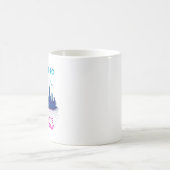 Yesterday's Tomorrow - Retro Synthwave Design Kaffeetasse (Mittel)