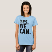 YesWeCanBlk T-Shirt (Vorne ganz)