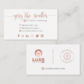 Yesy die Grundstücksmakler-Visitenkarten Visitenkarte (Vorne/Hinten)