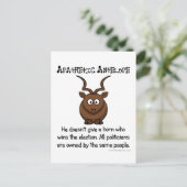 Yet another apathetic wählen postkarte (Stehend Vorderseite)