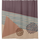 Yet Another Mid-Century Abstract Duschvorhang (Vorderseite)