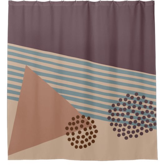 Yet Another Mid-Century Abstract  Duschvorhang (Vorderseite)