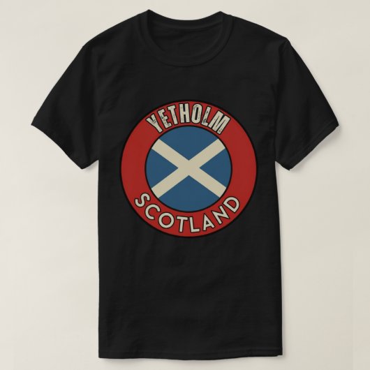 Yetholm, Schottland T-Shirt (Design vorne)
