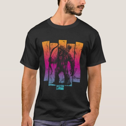Yeti Archer Sunset T-Shirt (Vorderseite)