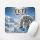 Yeti Blue Col Dark Realism Mousepad (Mit Mouse)