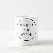 Yeti Costume Kaffeetasse (Mittel)