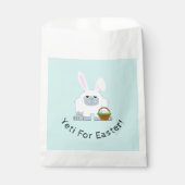 Yeti für Ostern Niedlich Ostern Yeti Geschenktütchen (Vorderseite)
