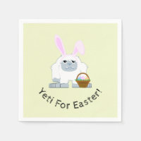 Yeti für Ostern Niedlich Ostern Yeti