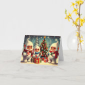 Yeti Gift Exchange Karte (Gelbe Blume)