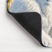 Yeti, Gothic Fantasy Monster Mousepad (Ecke)
