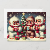 Yeti Greetings Postkarte (Vorne/Hinten)