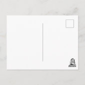 Yeti-Grüße Postkarte (Rückseite)