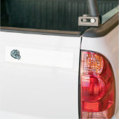 Yeti-Hauptmaskottchen Autoaufkleber (Auf Lkw)