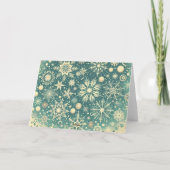 Yeti Holiday Karte (Rückseite)