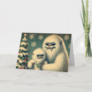 Yeti Holiday Karte