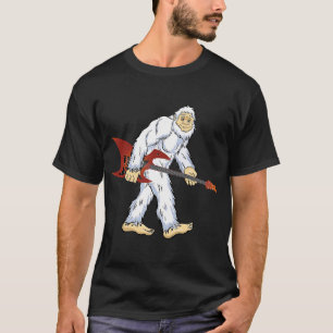 Yeti I Believe Monster Ape Man Electric Guitar Sn T-Shirt