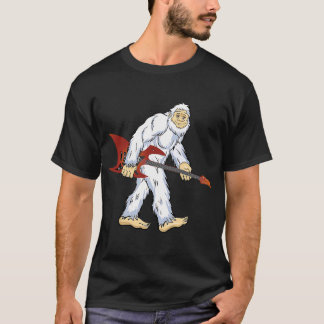 Yeti I Believe  Monster Ape Man Electric Guitar Sn T-Shirt