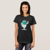 Yeti Ice Monster bricht den Winter T-Shirt (Vorne ganz)