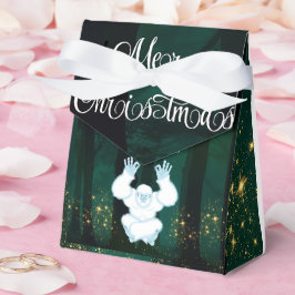 Yeti im Dschungel"-Gastgeschenk Geschenkschachtel