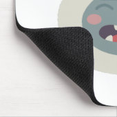 Yeti-Kopf Mousepad (Ecke)