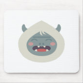 Yeti-Kopf Mousepad (Vorne)