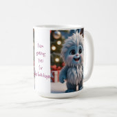 Yeti oder nicht... kaffeetasse (VorderseiteRechts)