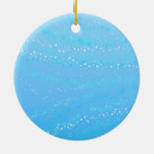 Yeti-Ornament Keramik Ornament (Hinten)