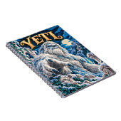 Yeti, Paper Cut Monster Notizblock (Rechte Seite)
