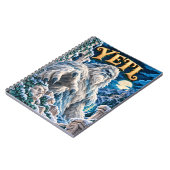 Yeti, Paper Cut Monster Notizblock (Linke Seite)