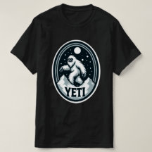 Yeti Reisen um Schneemberge T - Shirt