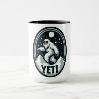 Yeti reist um Snow Mount Kaffee Tasse